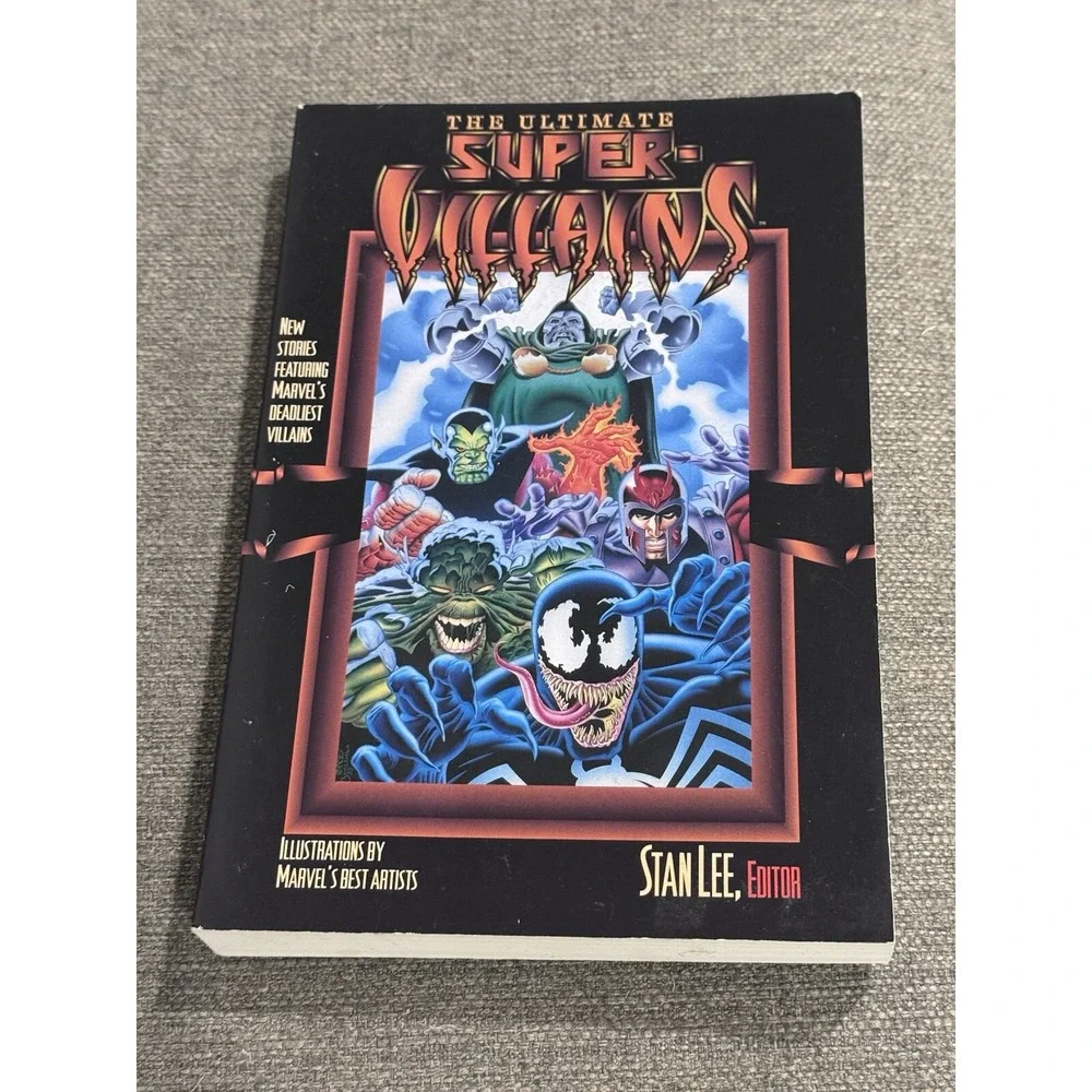 The Ultimate Super Villains Stan Lee 1996 Trade Paperback Boulevard Book VINTAGE